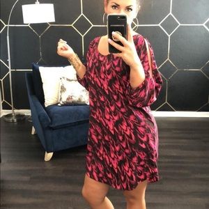 Express cold arm dress